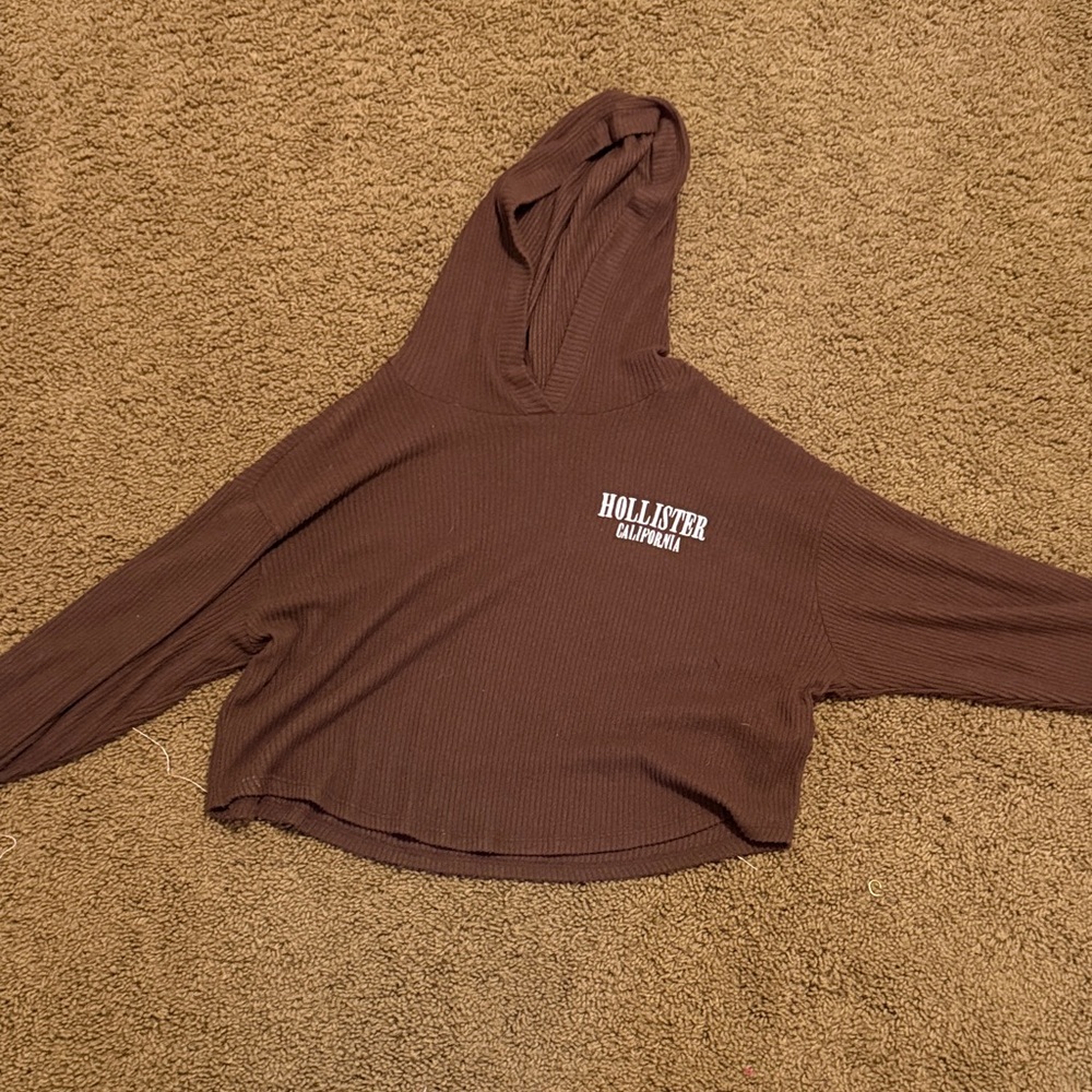 Hollister Chocolate Brown Hoodie